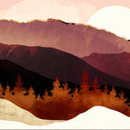 Rose Mountain Reflection Coffee Mug Gallery Image 2