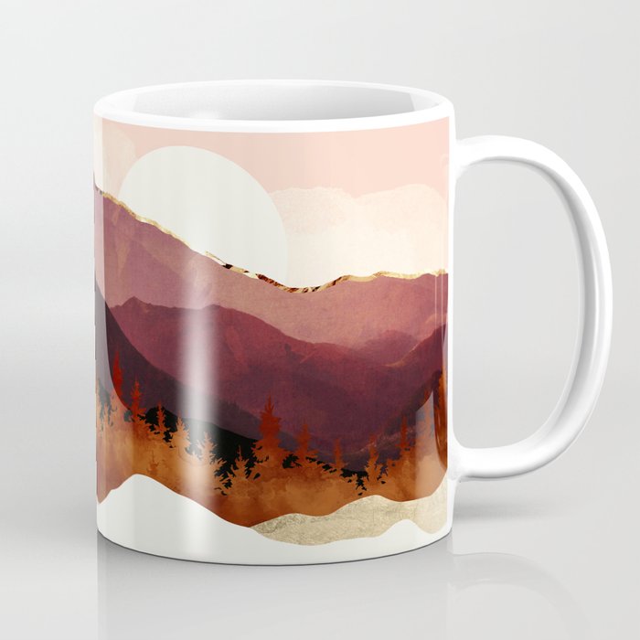 Rose Mountain Reflection Coffee Mug Gallery Image 1