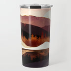 Rose Mountain Reflection Travel Mug Gallery Image 1