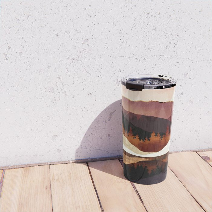 Rose Mountain Reflection Travel Mug Gallery Image 4