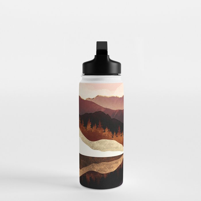 Rose Mountain Reflection Water Bottle Gallery Image 3