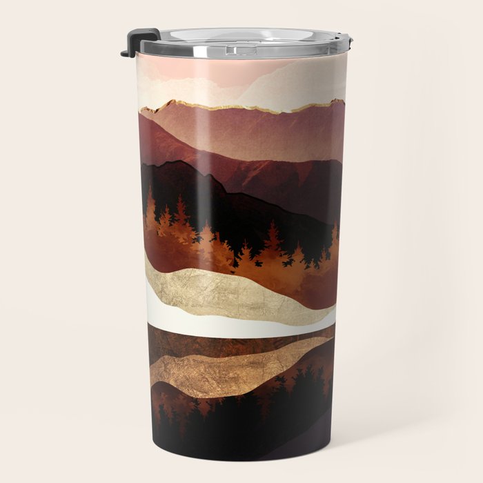 Rose Mountain Reflection Travel Mug Gallery Image 3
