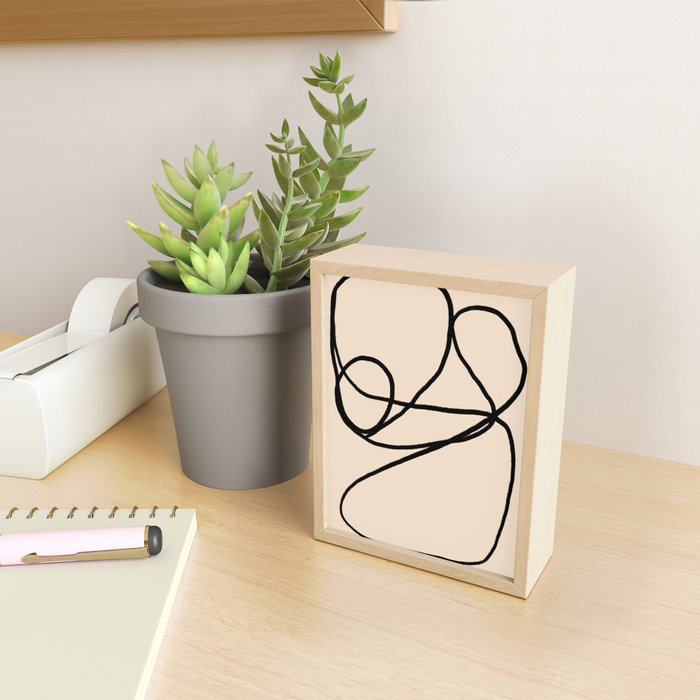 Infinite loop II - Curated collection Mini Art Print Gallery Image 2