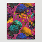 Vintage & Shabby Chic - Purple Botanical Lush Flowers Midnight Garden Notebook Gallery Image 4