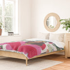 Woman in Gstaad Switzerland Duvet Cover Gallery Image 2