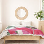 Woman in Gstaad Switzerland Duvet Cover Gallery Image 3