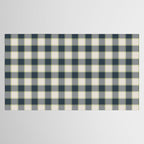 Modern Tartan in Earth Tones Tablecloth Gallery Image 2