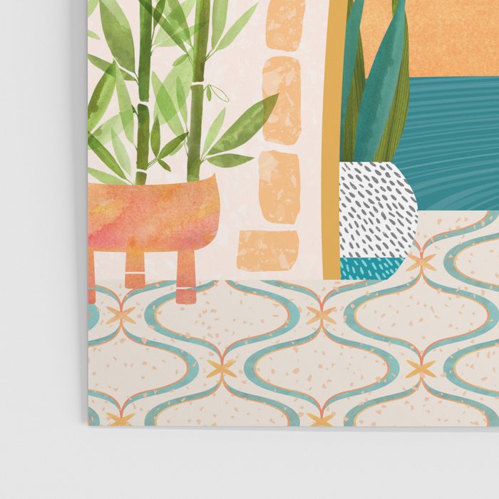 Baja California Villa Landscape Poster Gallery Image 3