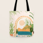 Baja California Villa Landscape Tote Bag Gallery Image 1