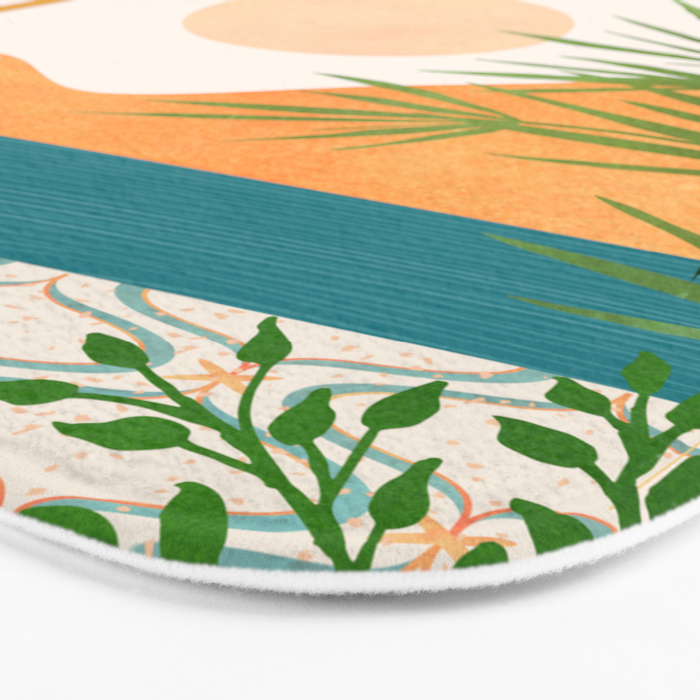 Baja California Villa Landscape Bath Mat Gallery Image 3