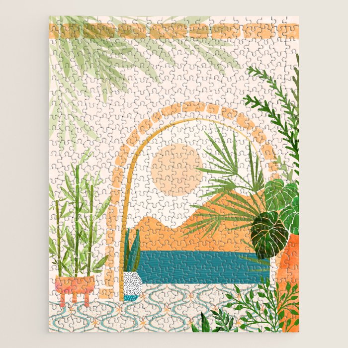 Baja California Villa Landscape Jigsaw Puzzle Gallery Image 1