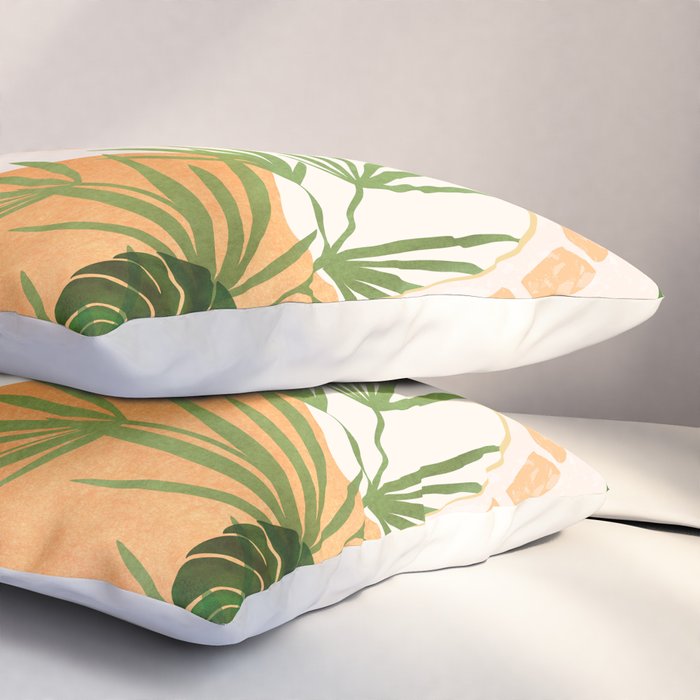 Baja California Villa Landscape Pillow Sham Gallery Image 3