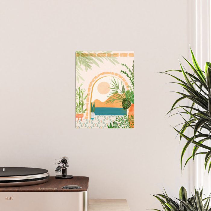 Baja California Villa Landscape Poster Gallery Image 2