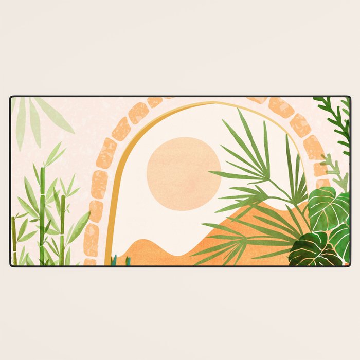 Baja California Villa Landscape Desk Mat Gallery Image 3