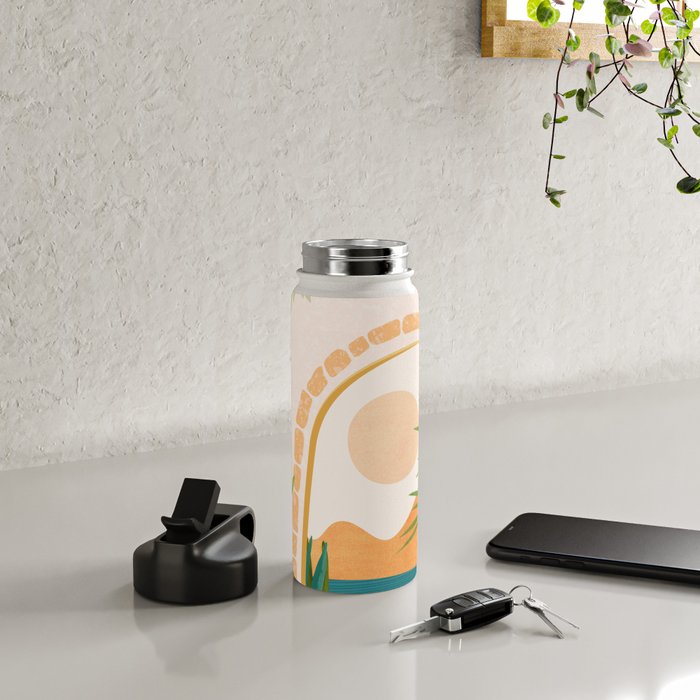 Baja California Villa Landscape Water Bottle Gallery Image 4