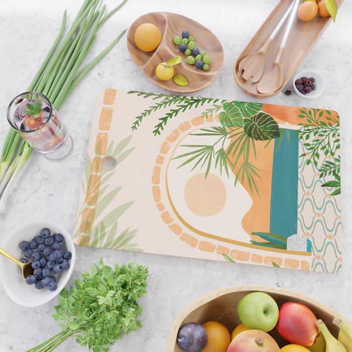 Baja California Villa Landscape Cutting Board Gallery Image 2