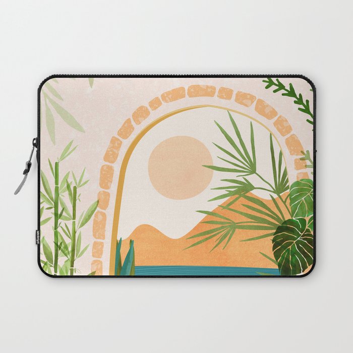 Baja California Villa Landscape Laptop Sleeve Gallery Image 1