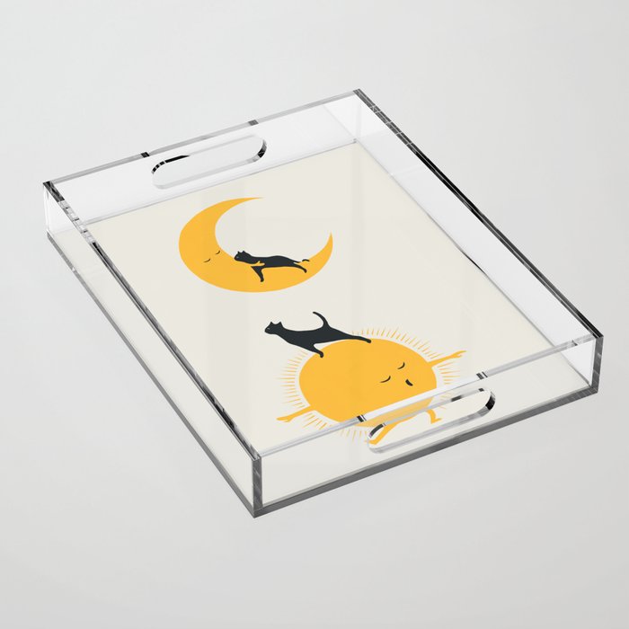 Good Meow'ing 10 good night hug Acrylic Tray Gallery Image 1