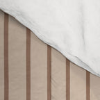 Color Block Lines XLII Coffee Creme Comforter Gallery Image 4