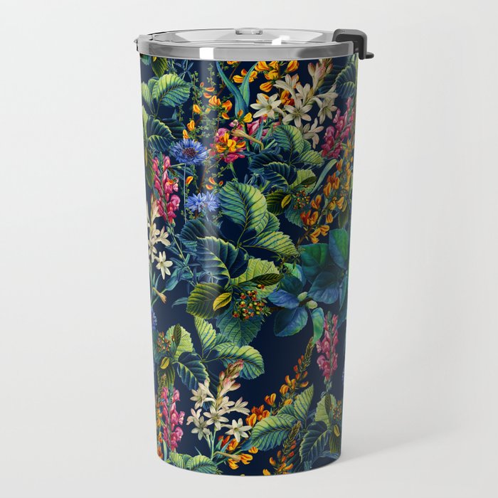 Blue Night Garden Travel Mug Gallery Image 2