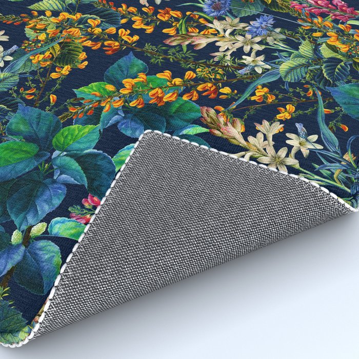 Blue Night Garden Rug Gallery Image 4