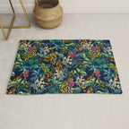 Blue Night Garden Rug Gallery Image 1