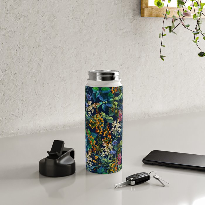 Blue Night Garden Water Bottle Gallery Image 4
