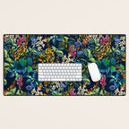 Blue Night Garden Desk Mat Gallery Image 1