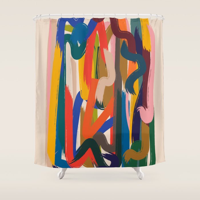 Groovy Shower Curtain Gallery Image 1