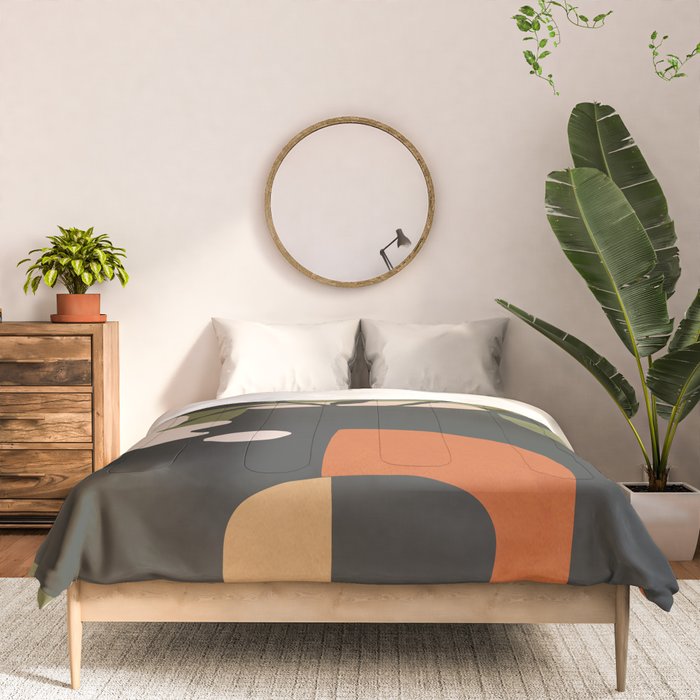 Geometric Blossom 3 Comforter Gallery Image 3