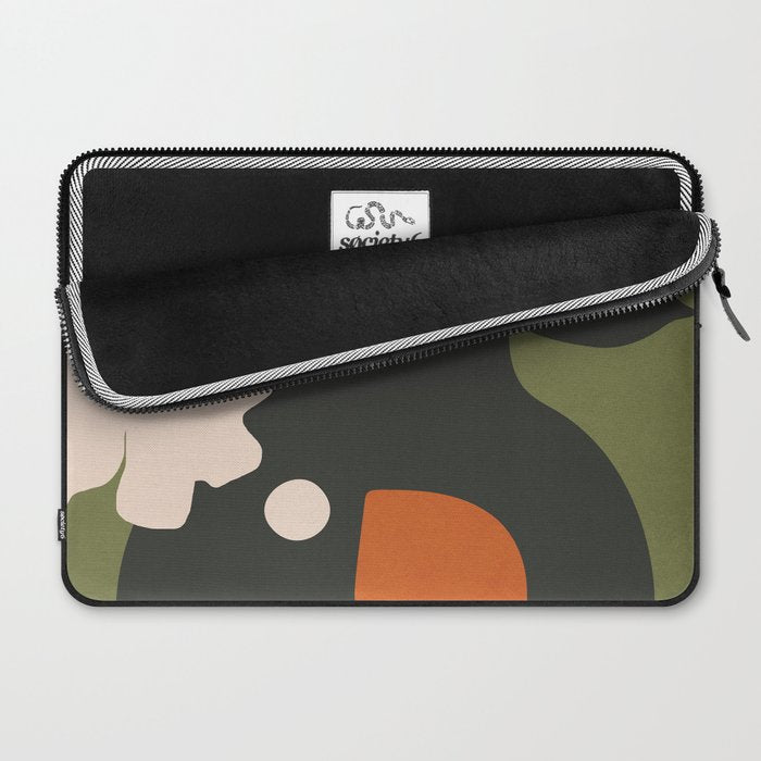 Geometric Blossom 3 Laptop Sleeve Gallery Image 2
