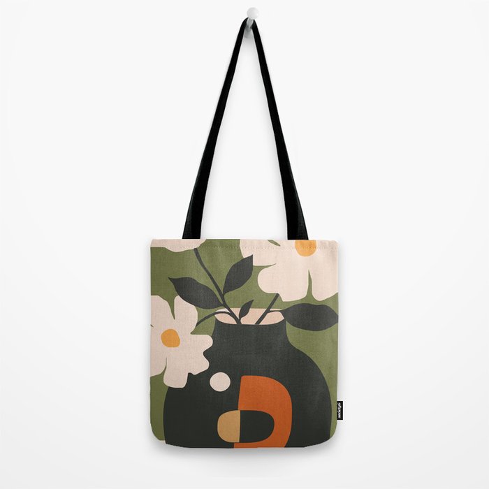 Geometric Blossom 3 Tote Bag Gallery Image 2