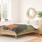 Geometric Blossom 3 Duvet Cover Gallery Image 2