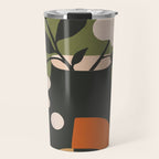 Geometric Blossom 3 Travel Mug Gallery Image 1