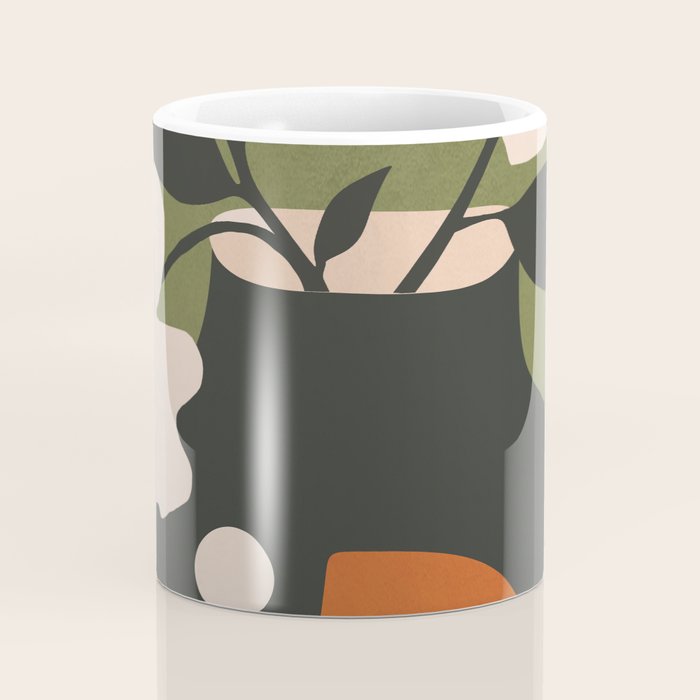 Geometric Blossom 3 Coffee Mug Gallery Image 4