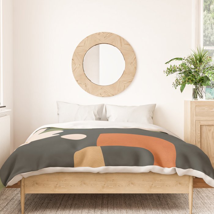 Geometric Blossom 3 Duvet Cover Gallery Image 3