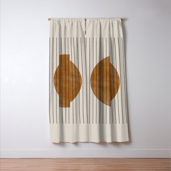 Autumn Moon Window Curtain Gallery Image 3