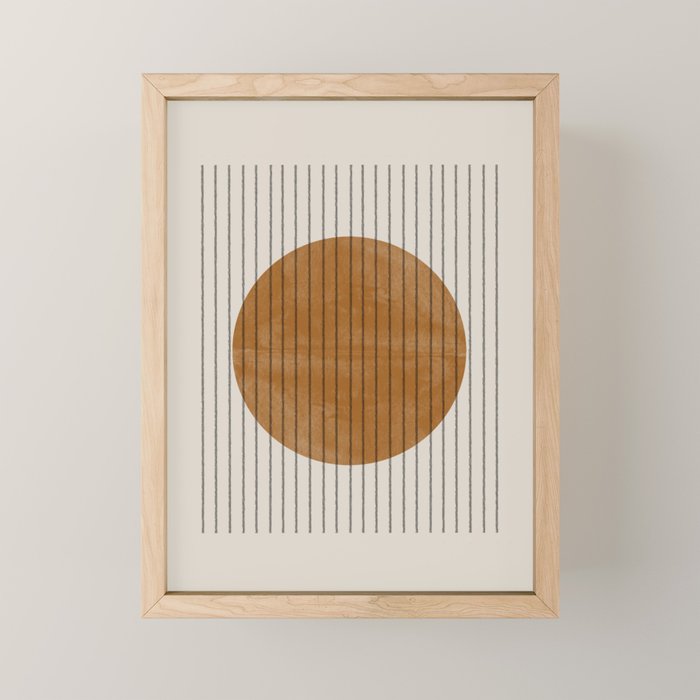 Autumn Moon Mini Art Print Gallery Image 1