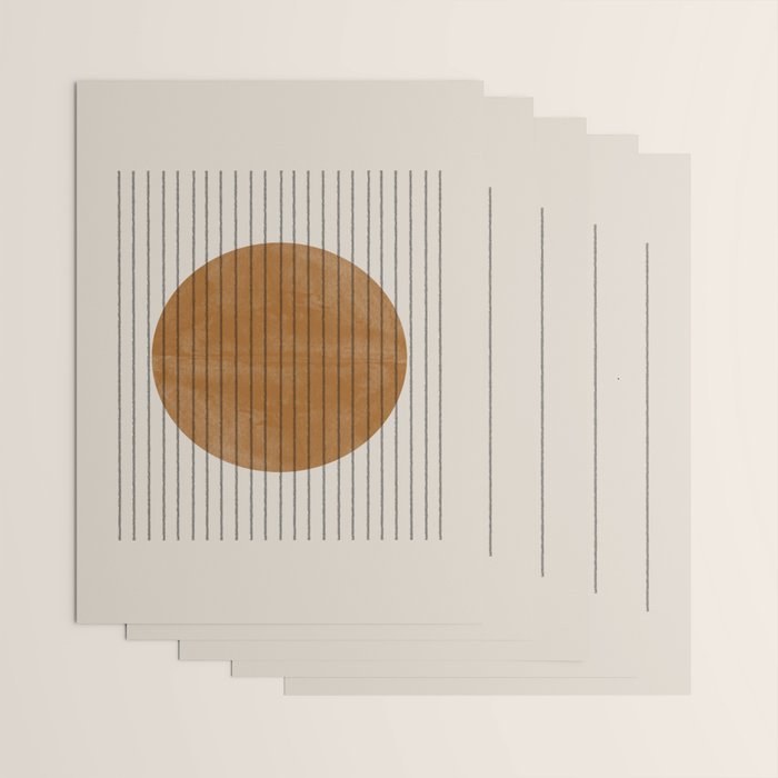 Autumn Moon Wrapping Paper Gallery Image 3