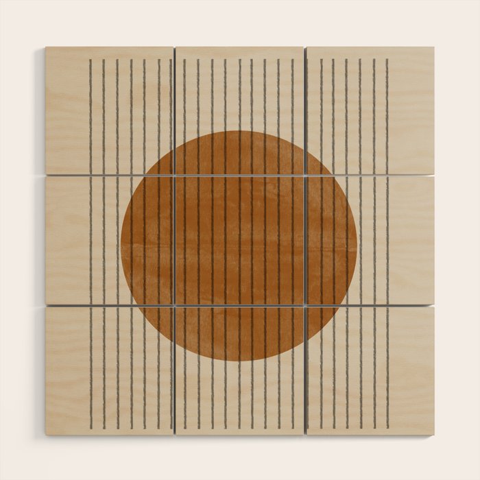 Autumn Moon Wood Wall Art Gallery Image 1