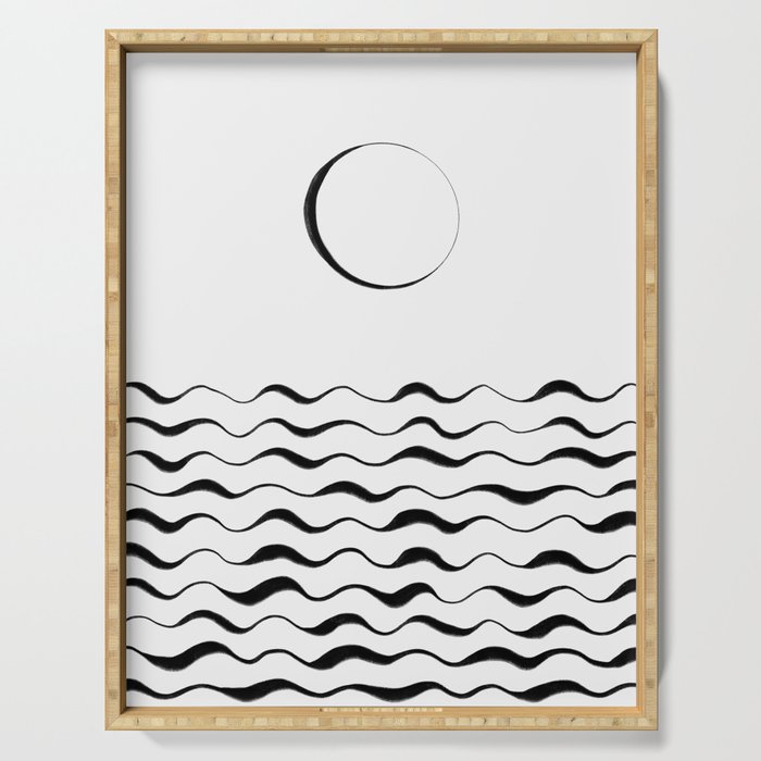 La Luna / Landscape Orientation Serving Tray Gallery Image 1
