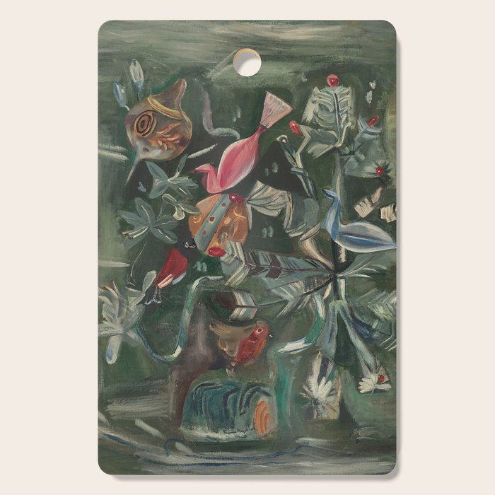 Christmas Tree by Frances Hodgkins # 1940s Cutting Board Gallery Image 1