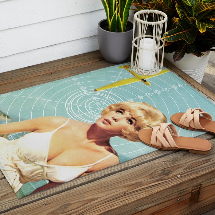 Take me with you Outdoor Rug Gallery Image 2