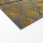 Klimt Black Cat Masked Bandit with Three Paws Welcome Mat Gallery Image 2