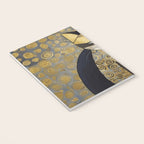 Klimt Black Cat Masked Bandit with Three Paws Notebook Gallery Image 3