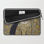 Klimt Black Cat Masked Bandit with Three Paws Laptop Sleeve Gallery Image 2