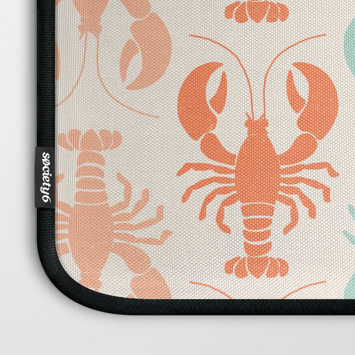 Lobster parade - retro Laptop Sleeve Gallery Image 3
