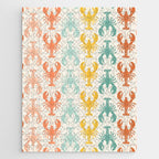 Lobster parade - retro Jigsaw Puzzle Gallery Image 1