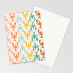 Lobster parade - retro Stationery Card Gallery Image 2