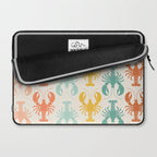 Lobster parade - retro Laptop Sleeve Gallery Image 2
